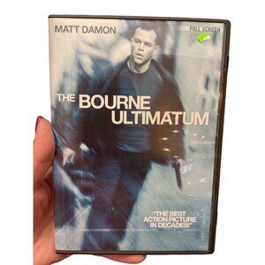 Bourne Ultimatum DVD Movie Matt Damon Action Adventure